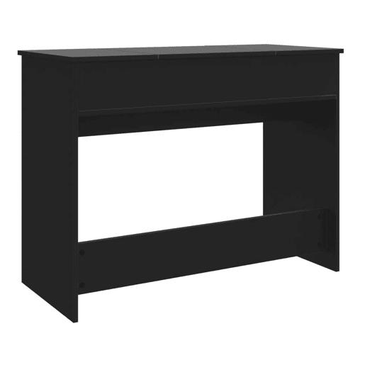 vidaXL Toucador com espelho 100x45x76 cm preto vidaXL Toucador com espelho 100x45x76 cm preto
