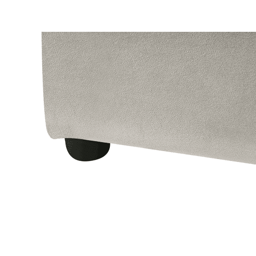 Cama Veludo LAVAUR 180 x 200 cm Taupe