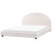 Beliani Cama de agua Bouclé VAUCLUSE 194x214 Beliani Cama de agua Bouclé VAUCLUSE 194x214 Crema