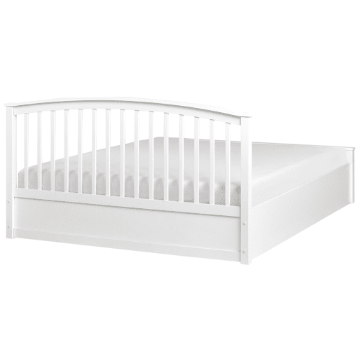Cama baú Pinho CLARBEC 160 x 200 cm Branco