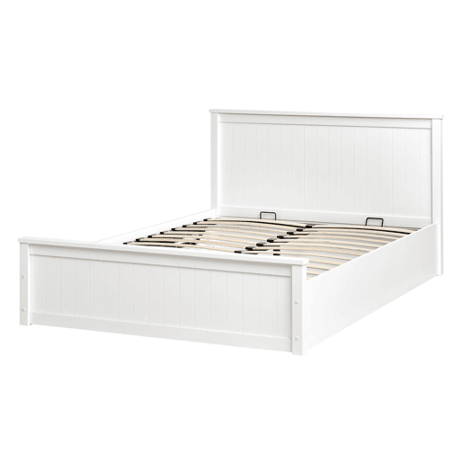 Cama baú Pinho LAMBRES 140 x 200 cm Branco