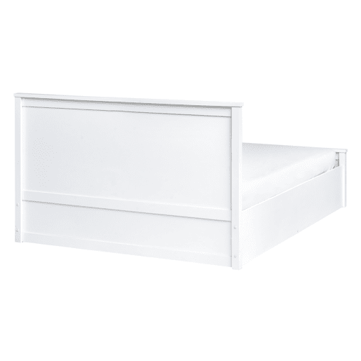 Cama baú Pinho LAMBRES 140 x 200 cm Branco