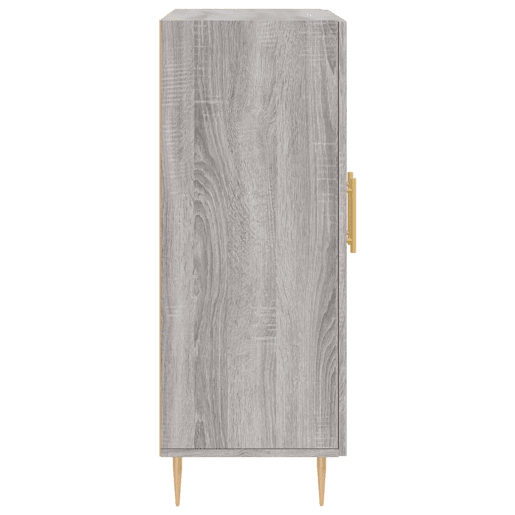 vidaXL Aparador 69,5x34x90 cm derivados de madeira cinzento sonoma vidaXL Aparador 69,5x34x90 cm derivados de madeira cinzento sonoma