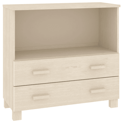 vidaXL Aparador HAMAR 85x35x80 cm pinho maciço castanho-mel vidaXL Aparador HAMAR 85x35x80 cm pinho maciço castanho-mel