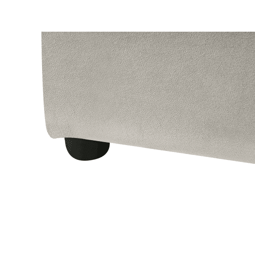 Cama Veludo LAVAUR 160 x 200 cm Taupe