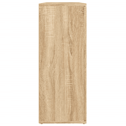 vidaXL Aparador Carvalho Sonoma 91x29,5x75 cm Madeira Engenheirada
