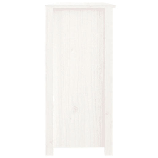 vidaXL Aparador 100x35x74 cm madeira de pinho maciça branco vidaXL Aparador 100x35x74 cm madeira de pinho maciça branco