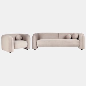 Beliani Conjunto de sofás LEIREN