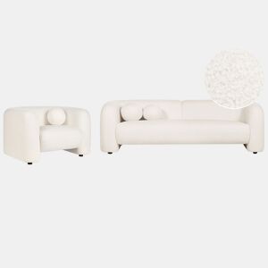 Beliani Conjunto de sofás LEIREN