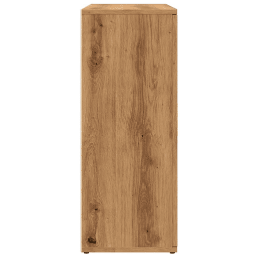 vidaXL Aparador Carvalho Artesanal 91x29,5x75 cm Madeira Engenheirada vidaXL Aparador Carvalho Artesanal 91x29,5x75 cm Madeira Engenheirada