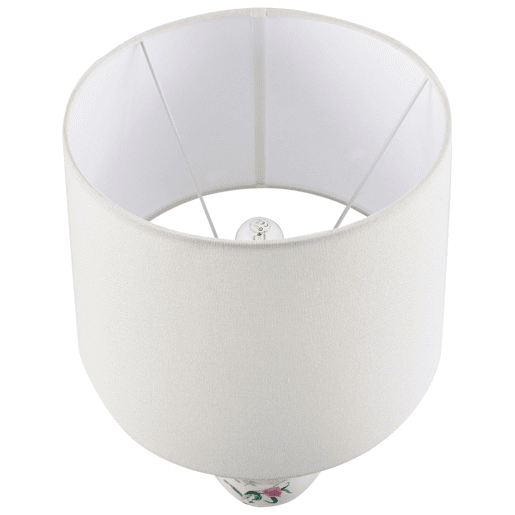 Candeeiro de mesa FEBROS Porcelana Branco
