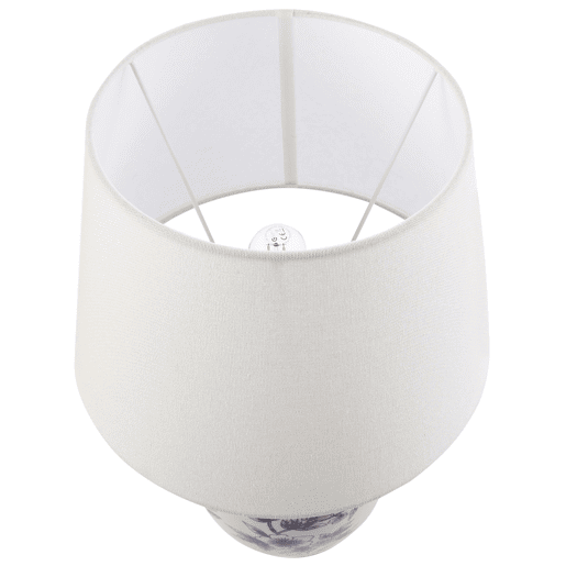Candeeiro de mesa SUNJA Porcelana BrancoAzul