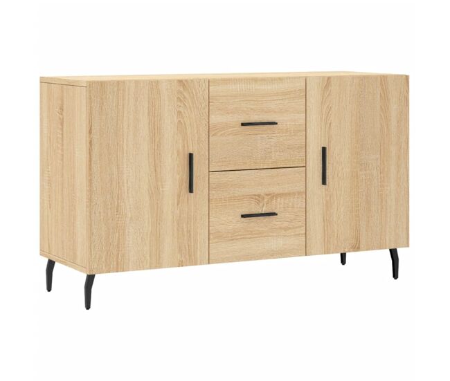 Vidaxl aparador de madera de ingeniería roble sonoma 100x36x60 cm
