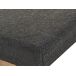 Beliani Banco de cama Bouclé TAMRE 118x46 Beliani Banco de cama Bouclé TAMRE 118x46 Negro