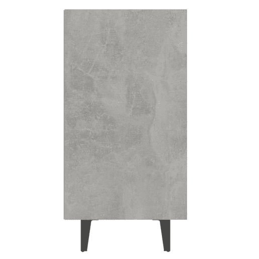 vidaXL Aparador 103,5x35x70 cm derivados de madeira cinzento cimento