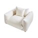 Beliani Sillón LUVOS Beliani Sillón LUVOS Crema