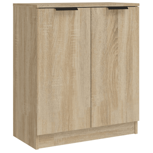 vidaXL Aparadores 2 pcs 60x30x70 cm madeira processada carvalho sonoma vidaXL Aparadores 2 pcs 60x30x70 cm madeira processada carvalho sonoma