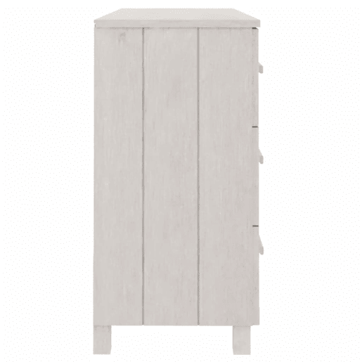 vidaXL Aparador HAMAR 113x40x80 cm pinho maciço branco vidaXL Aparador HAMAR 113x40x80 cm pinho maciço branco