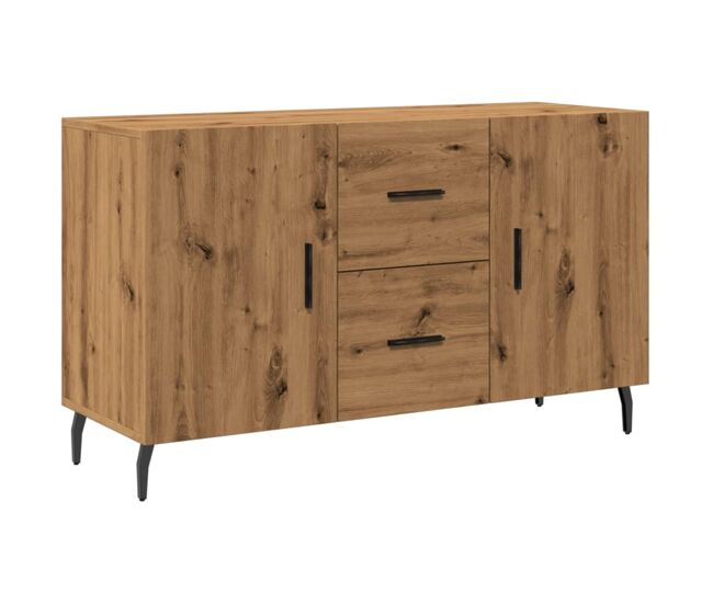 Vidaxl aparador de madera de ingeniería roble artisian 100x36x60 cm