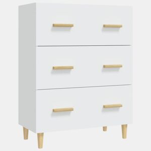 vidaXL Aparador 70x34x90 cm derivados de madeira branco