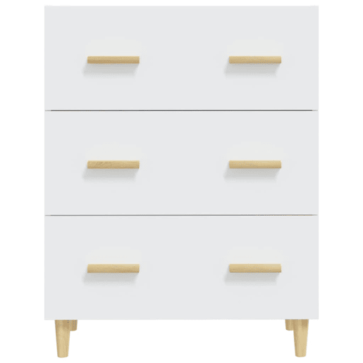 vidaXL Aparador 70x34x90 cm derivados de madeira branco