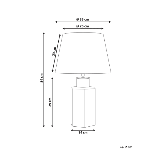 Candeeiro de mesa CAVADO Porcelana Branco Candeeiro de mesa CAVADO Porcelana Branco