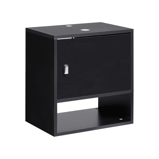 Móvel de casa de banho suspenso LIMERIA 45 cm Preto