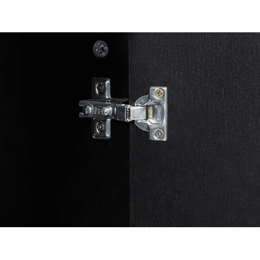 Móvel de casa de banho suspenso LIMERIA 45 cm Preto