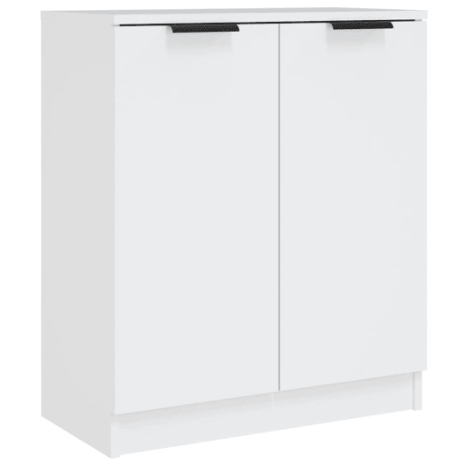 vidaXL Aparadores 2 pcs 60x30x70 cm derivados de madeira branco vidaXL Aparadores 2 pcs 60x30x70 cm derivados de madeira branco