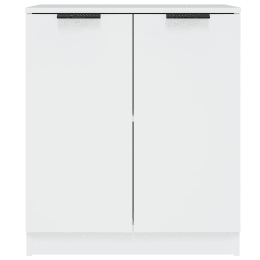 vidaXL Aparadores 2 pcs 60x30x70 cm derivados de madeira branco vidaXL Aparadores 2 pcs 60x30x70 cm derivados de madeira branco