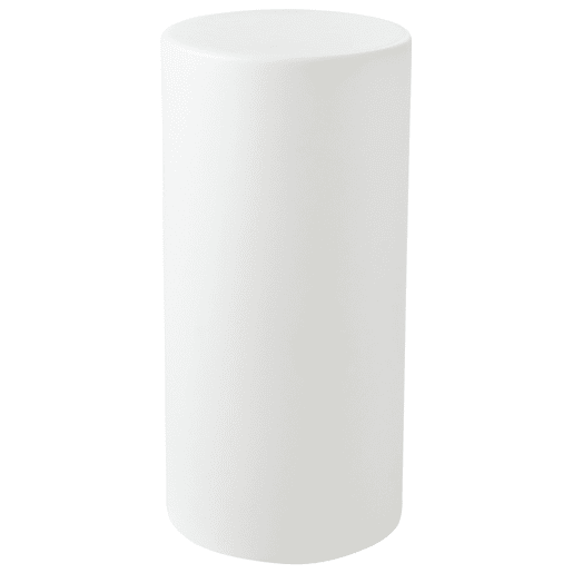 Candeeiro de pé LED para exterior PIEDRA Branco