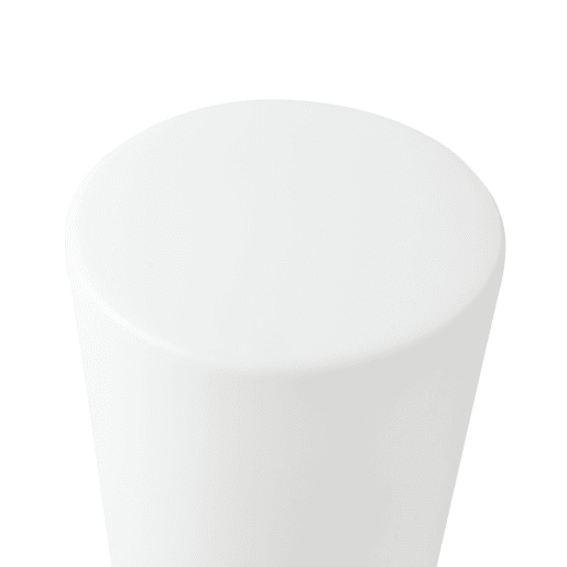 Candeeiro de pé LED para exterior PIEDRA Branco