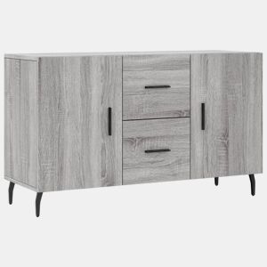 vidaXL Aparador 100x36x60 cm derivados de madeira cinzento sonoma