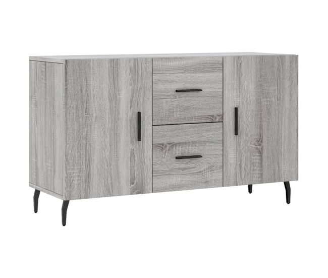 Vidaxl aparador de madera de ingeniería gris sonoma 100x36x60 cm