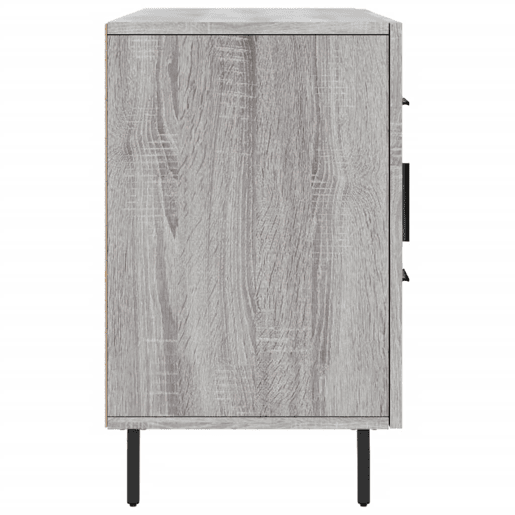 vidaXL Aparador 100x36x60 cm derivados de madeira cinzento sonoma