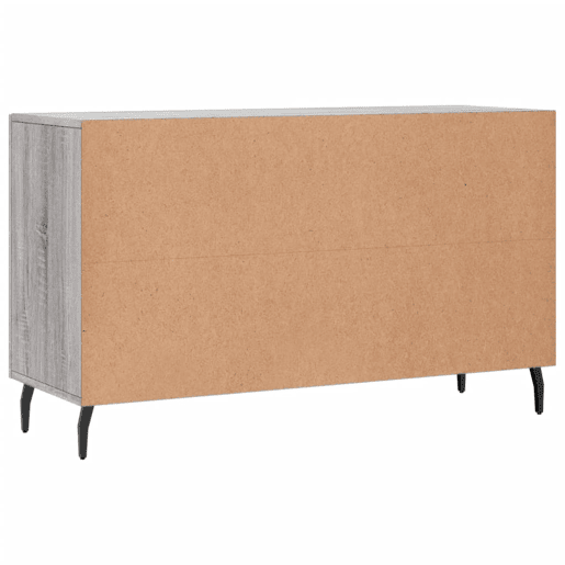 vidaXL Aparador 100x36x60 cm derivados de madeira cinzento sonoma