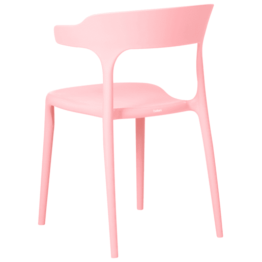 Conjunto de 4 cadeiras de jardim GUBBIO Rosa