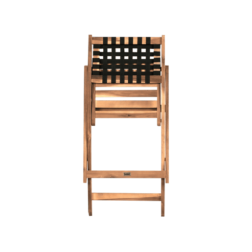 Conjunto de varanda CONIOLO Madeira de acácia CastanhoPreto