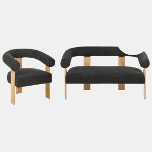 Conjunto de sala de estar ILBRO Bouclé