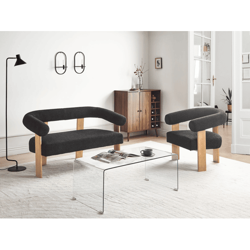 Conjunto de sala de estar ILBRO Bouclé Conjunto de sala de estar ILBRO Bouclé