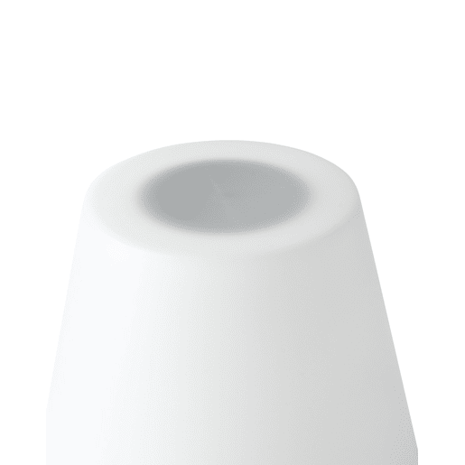 Candeeiro de chão LED solar para exterior FONESCA Branco