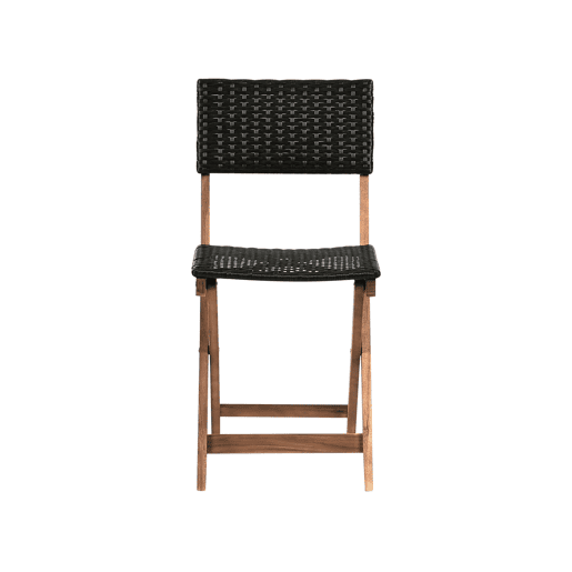 Conjunto de varanda RIVAROTTA Madeira de acácia CastanhoPreto