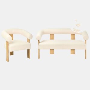 Conjunto de sala de estar ILBRO Bouclé