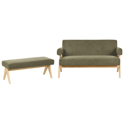 Conjunto de sala de estar TAMRE Bouclé Conjunto de sala de estar TAMRE Bouclé