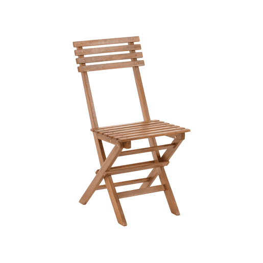 Conjunto de varanda Dobrável SOLAROLO Madeira de Acácia certificada Castanho