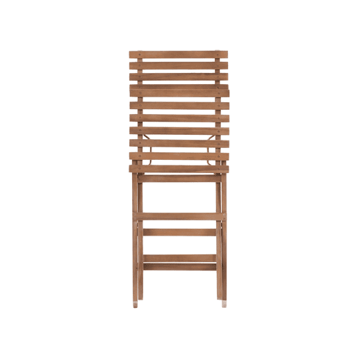 Conjunto de varanda Dobrável SOLAROLO Madeira de Acácia certificada Castanho