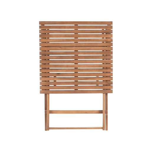 Conjunto de varanda Dobrável SOLAROLO Madeira de Acácia certificada Castanho
