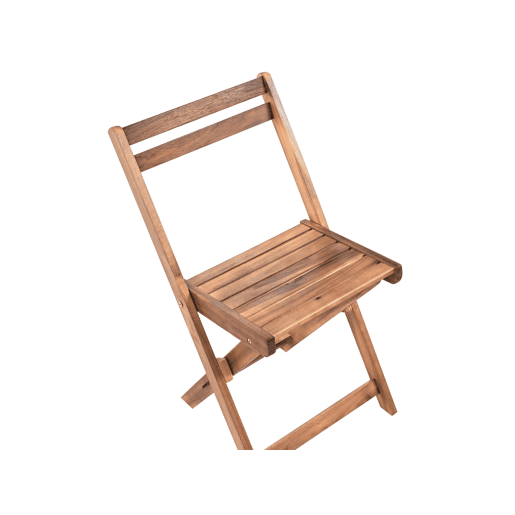 Conjunto de varanda Dobrável SACILE Madeira de acácia Castanho