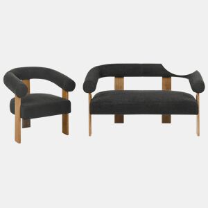 Conjunto de sala de estar ILBRO Bouclé