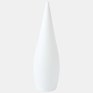 Candeeiro de pé LED para exterior VULETAS Branco
